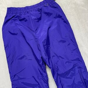 Vintage Columbia Sportswear Pants Womens Small Purple Nylon Ski Snowboard Winter